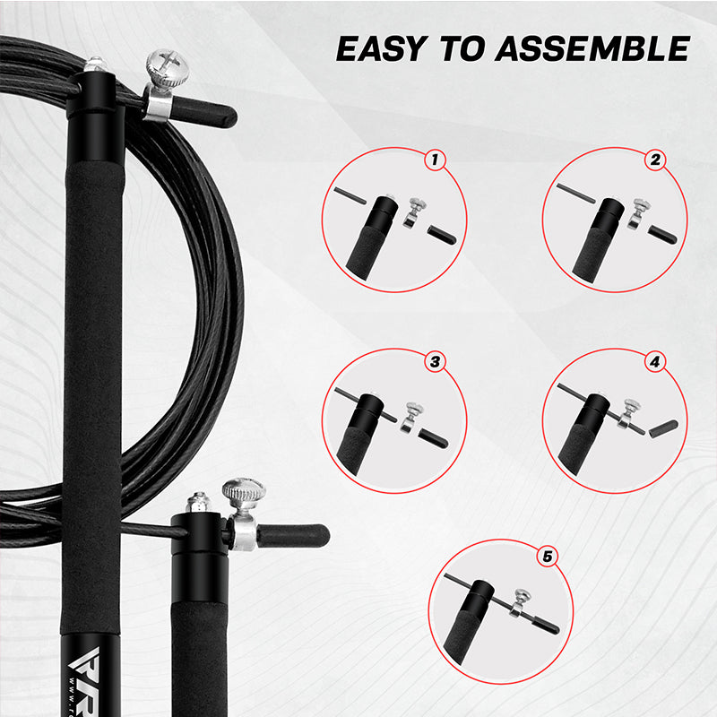RDX C3 Corde Ãƒâ‚¬ Sauter Ajustable De 10.3FT Avec PoignÃƒÂ©es AntidÃƒÂ©rapantes