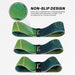 RDX CL Heavy-Duty Fabric Resistance Training Bands for Fitness 
