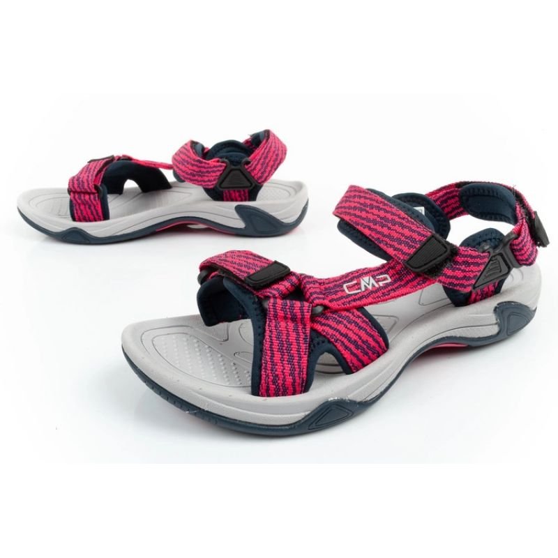 CMP Hamal Jr. Hiking Sandals 38Q9954 32CG for Youth, Pink and Navy Blue - MNEX PRO FIGHTING LIMITED