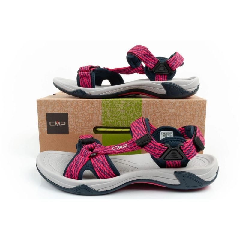 CMP Hamal Junior Hiking Sandals 38Q9954J 32CG for Girls, Pink and Navy Blue - MNEX PRO FIGHTING LIMITED