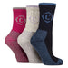Country Pursuit Ladies Gritstone Heavy Duty Cushioned Hiking Socks - Reinforced Heel & Toe (UK 4-8) - MNEX PRO FIGHTING LIMITED