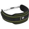 T7 Weight Training Dipping Belt Chain#color_armygreen