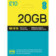 EE 20GB PAYG SIM Card £10 front