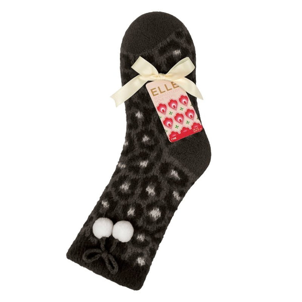 Elle Ladies Sherpa Lined Grip Socks - Warm Fluffy Cosy Non-Slip Comfort - MNEX PRO FIGHTING LIMITED