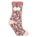 Elle Ladies Sherpa Lined Grip Socks - Warm Fluffy Cosy Non-Slip Comfort - MNEX PRO FIGHTING LIMITED