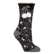 Elle Ladies Sherpa Lined Grip Socks - Warm Fluffy Cosy Non-Slip Comfort - MNEX PRO FIGHTING LIMITED