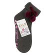 ELLE Women's Wool Mix Slipper Socks with Pompoms - 1 Pair - MNEX PRO FIGHTING LIMITED