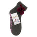 ELLE Women's Wool Mix Slipper Socks with Pompoms - 1 Pair - MNEX PRO FIGHTING LIMITED