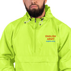 ENGLISH ARMY - Embroidered Champion Packable Jacket - MNEX PRO FIGHTING LIMITED