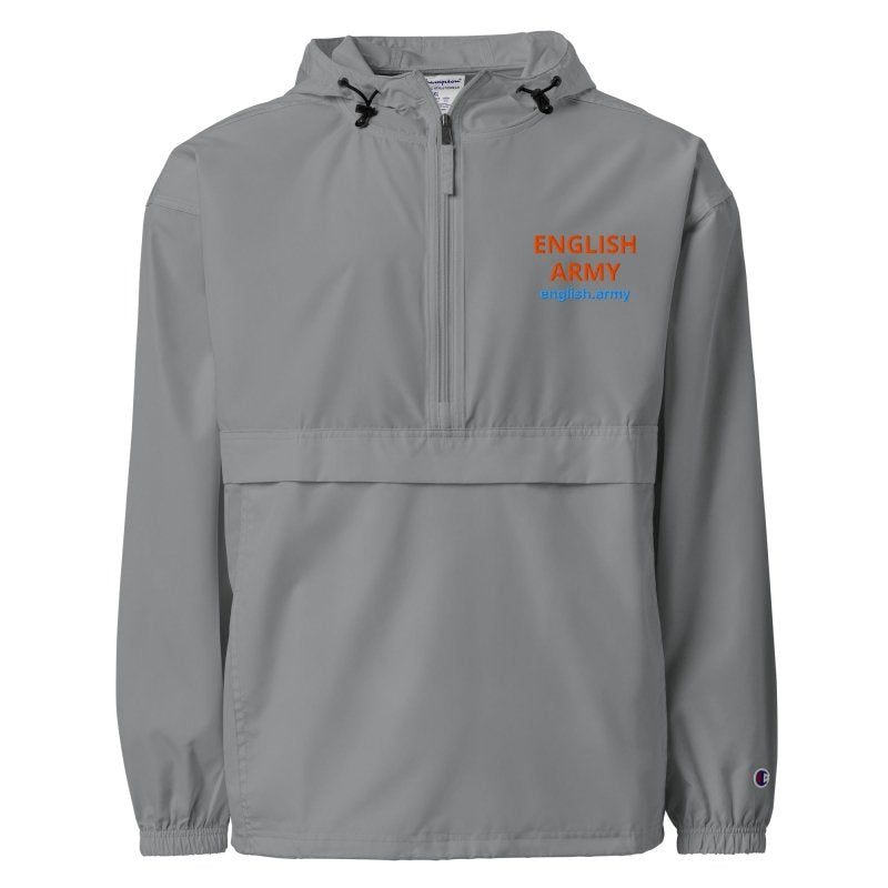 ENGLISH ARMY - Embroidered Champion Packable Jacket - MNEX PRO FIGHTING LIMITED