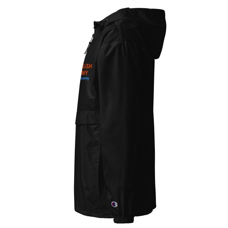 ENGLISH ARMY - Embroidered Champion Packable Jacket - MNEX PRO FIGHTING LIMITED