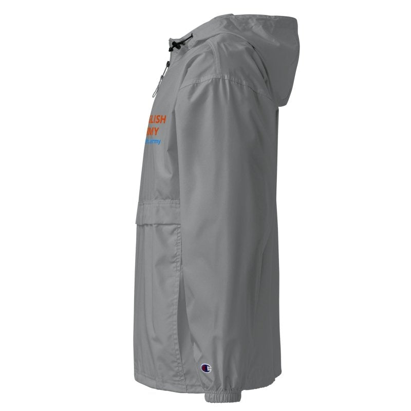 ENGLISH ARMY - Embroidered Champion Packable Jacket - MNEX PRO FIGHTING LIMITED