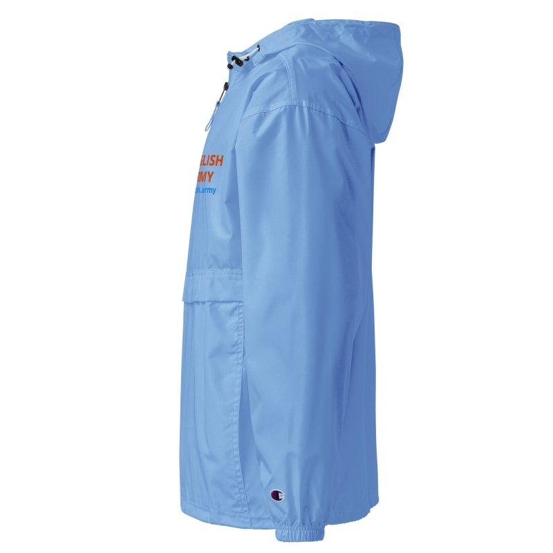 ENGLISH ARMY - Embroidered Champion Packable Jacket - MNEX PRO FIGHTING LIMITED