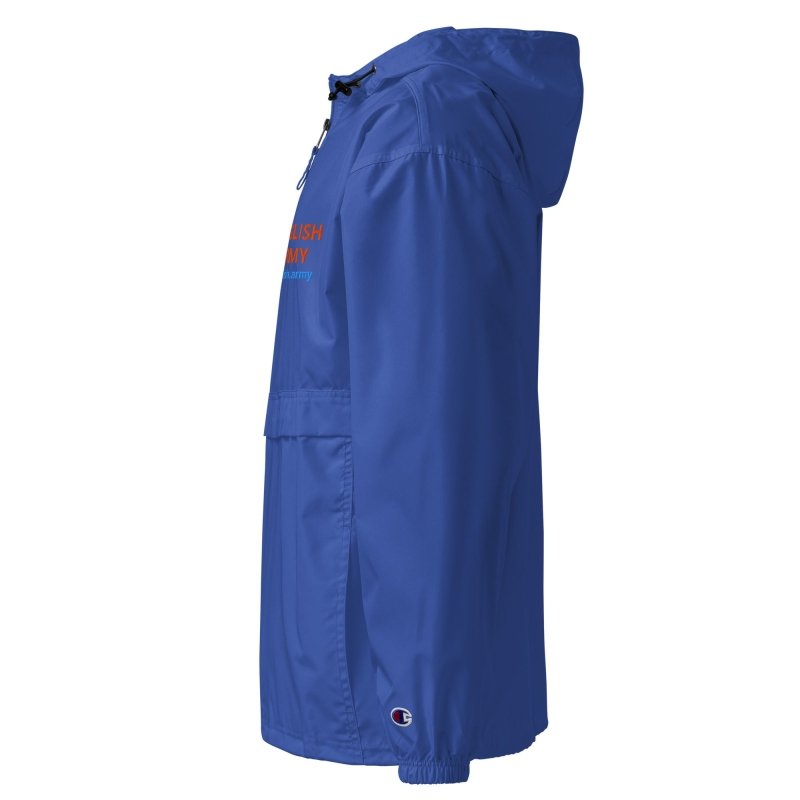 ENGLISH ARMY - Embroidered Champion Packable Jacket - MNEX PRO FIGHTING LIMITED