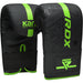 RDX F6 KARA Bag Gloves 4oz Black#color_green