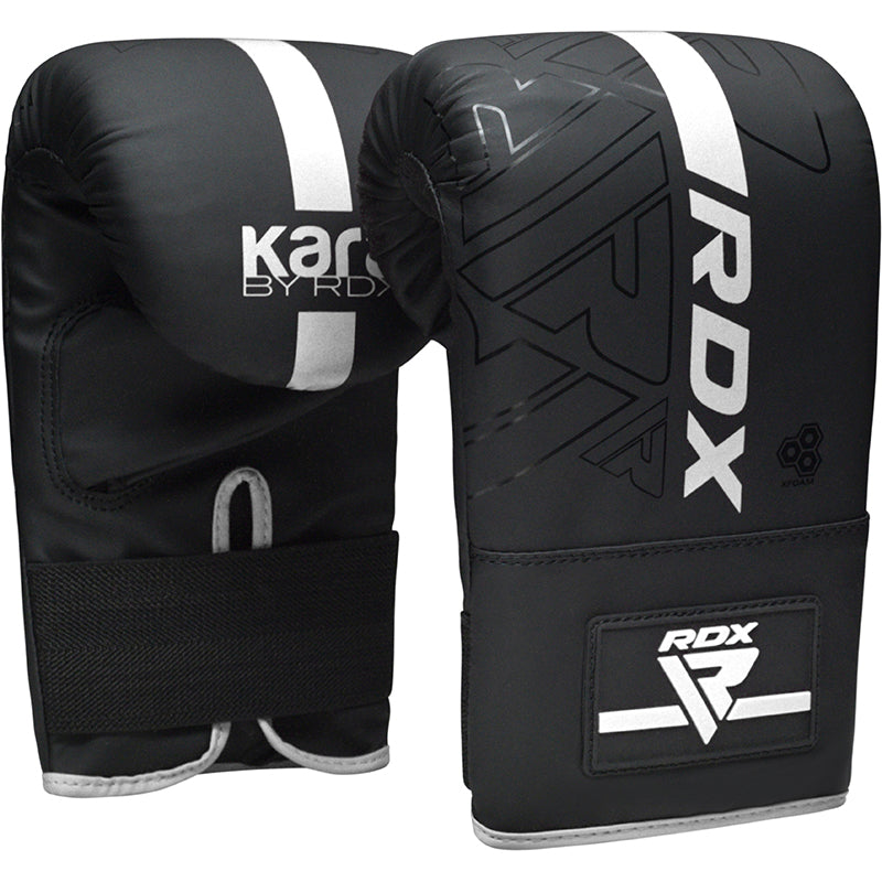 RDX F6 KARA Bag Gloves 4oz Black#color_white