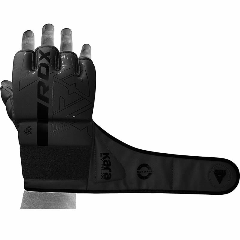 RDX F6 KARA MMA Grappling Gloves#color_black