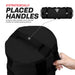 RDX F6 6FT KARA FREE-STANDING PUNCH BAG WITH MITTS SET Black#color_black