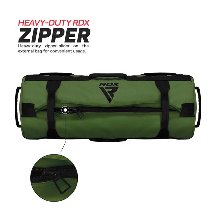 RDX F6 6FT KARA FREE-STANDING PUNCH BAG WITH MITTS SET#color_green