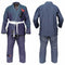Grey Brazilian Jiu Jitsu Suits for Men's BJJ Gi Kids/Adult BJJ Suit Kimono 450Gsm.