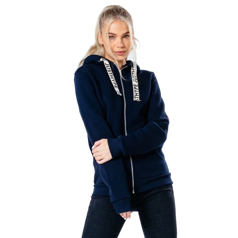Justhype Drawstring Zip Hoodie W HYPWOMHOOD003 - MNEX PRO FIGHTING LIMITED