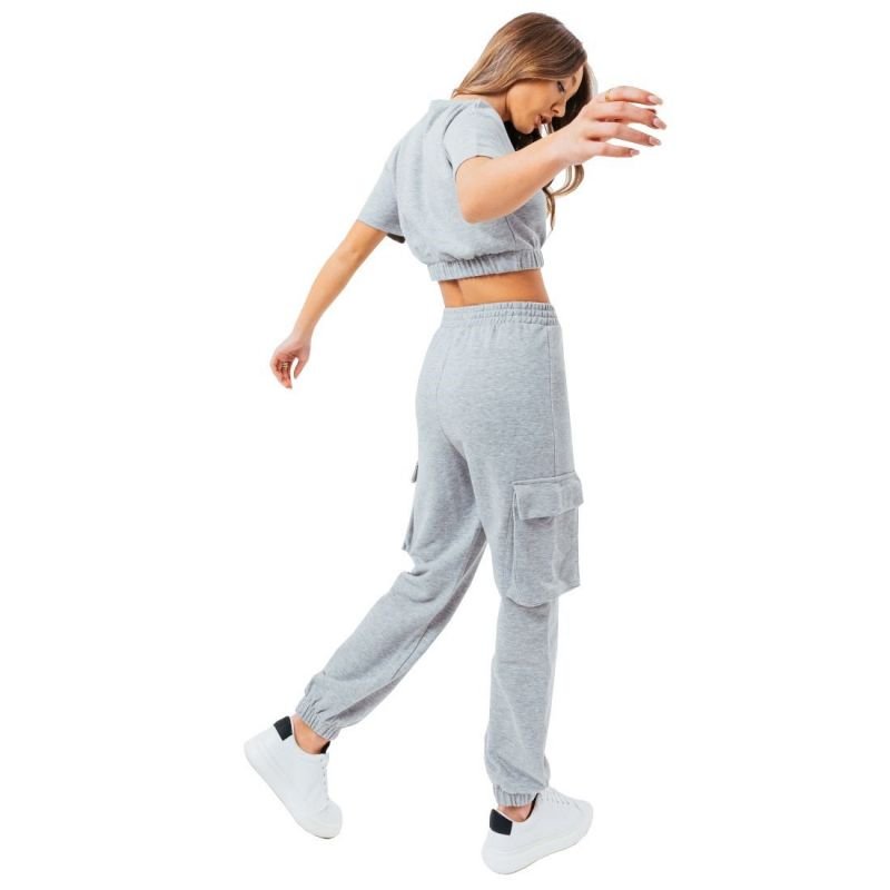 Justhype Sweat Crop T-Shirt - Cargo Joggers W LABON004 - MNEX PRO FIGHTING LIMITED