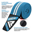 RDX K4 Weightlifting Knee Wraps #color_sky-blue