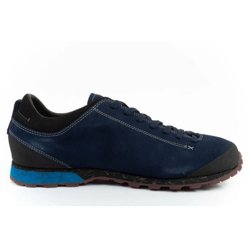 Men's Aku Bellamont 3 Suede Gore - Tex Hiking Shoes, Navy Blue [Model 504.3 735] - MNEX PRO FIGHTING LIMITED