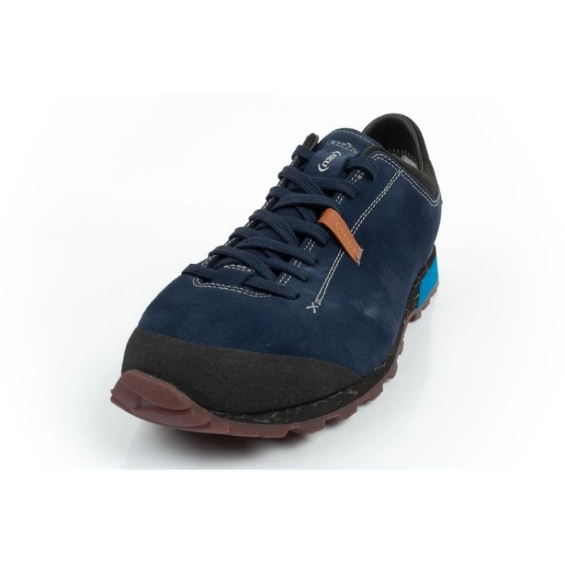 Men's Aku Bellamont 3 Suede Gore - Tex Hiking Shoes, Navy Blue [Model 504.3 735] - MNEX PRO FIGHTING LIMITED