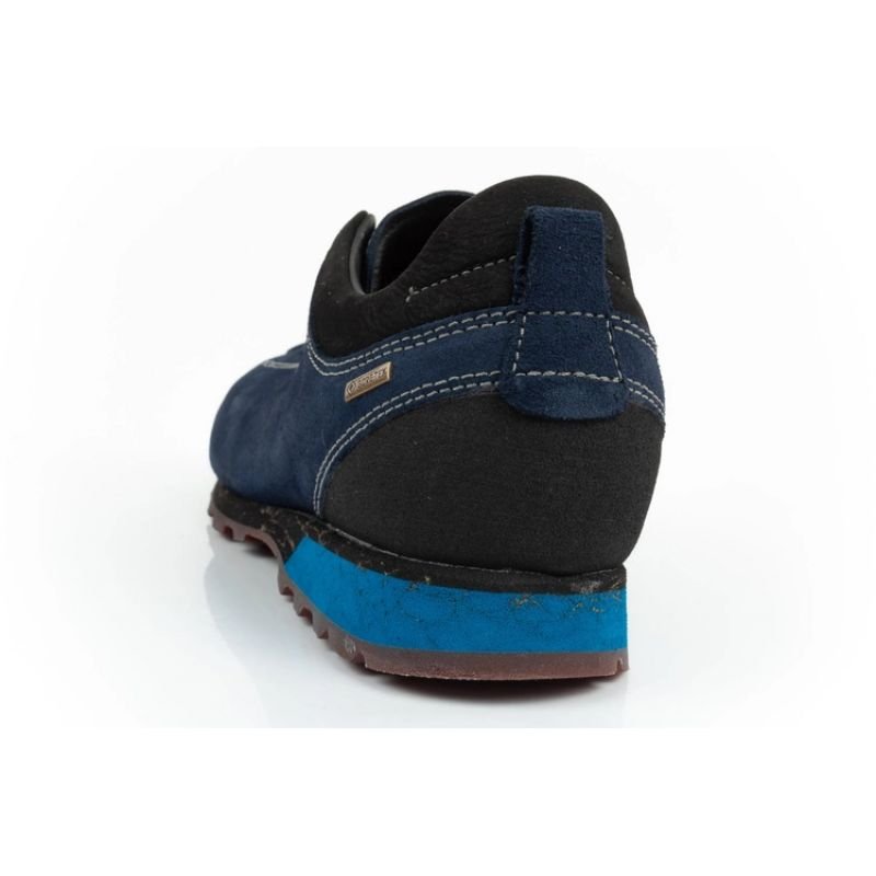 Men's Aku Bellamont 3 Suede Gore - Tex Hiking Shoes, Navy Blue [Model 504.3 735] - MNEX PRO FIGHTING LIMITED