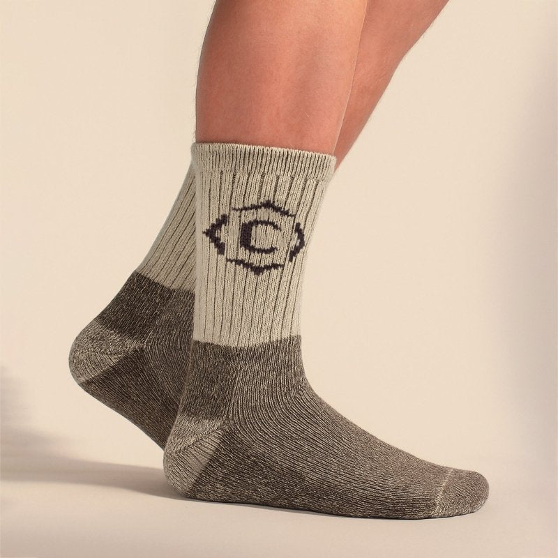 Mens Heavy Duty Durable Cushioned Hiking Socks with Reinforced Heel & Toe - MNEX PRO FIGHTING LIMITED