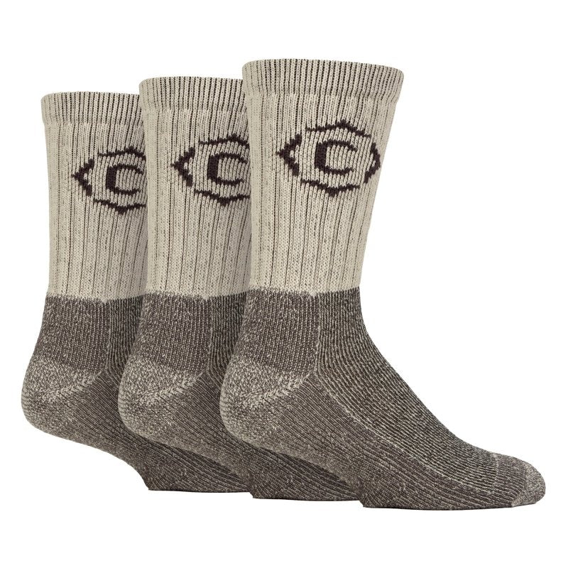 Mens Heavy Duty Durable Cushioned Hiking Socks with Reinforced Heel & Toe - MNEX PRO FIGHTING LIMITED