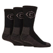 Mens Heavy Duty Durable Cushioned Hiking Socks with Reinforced Heel & Toe - MNEX PRO FIGHTING LIMITED