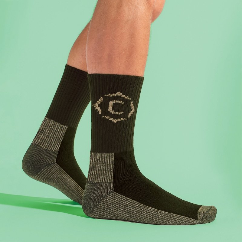 Mens Heavy Duty Durable Cushioned Hiking Socks with Reinforced Heel & Toe - MNEX PRO FIGHTING LIMITED