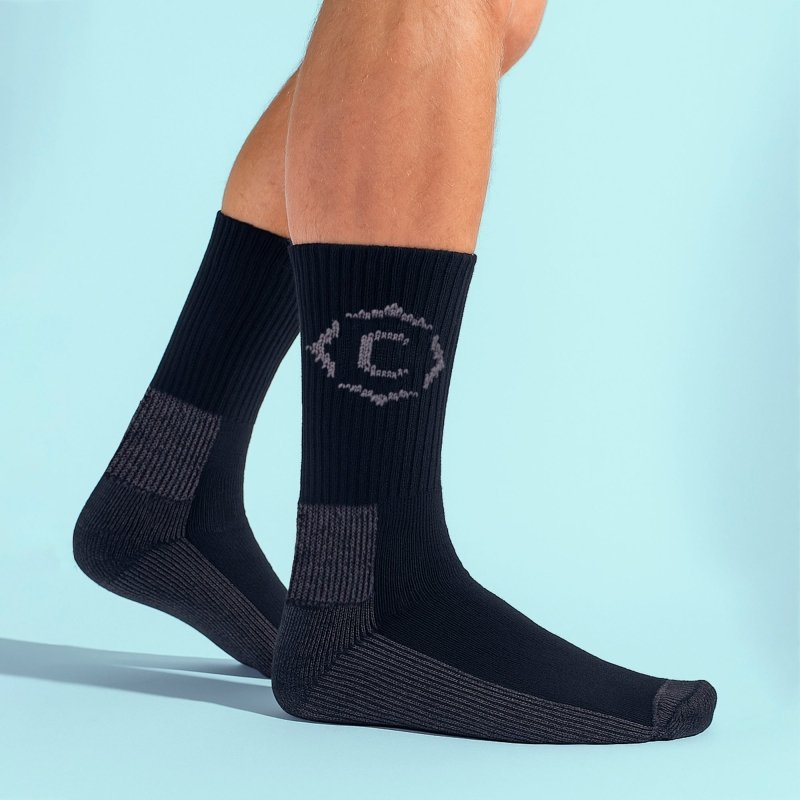 Mens Heavy Duty Durable Cushioned Hiking Socks with Reinforced Heel & Toe - MNEX PRO FIGHTING LIMITED