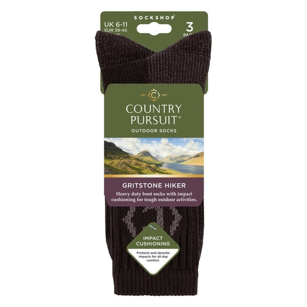 Mens Heavy Duty Durable Cushioned Hiking Socks with Reinforced Heel & Toe - MNEX PRO FIGHTING LIMITED