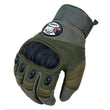 Men's Touchscreen Hiking Gloves - Waterproof Outdoor Sports Gloves Size - S - M - L - XL Green - MNEX PRO FIGHTING LIMITED