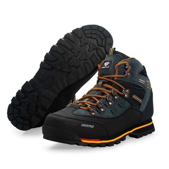 Men's Walking and Hiking Boots with Durable Latex and Leather Construction - MNEX PRO FIGHTING LIMITED