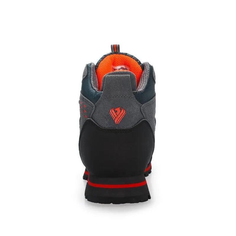 Men's Walking and Hiking Boots with Durable Latex and Leather Construction - MNEX PRO FIGHTING LIMITED