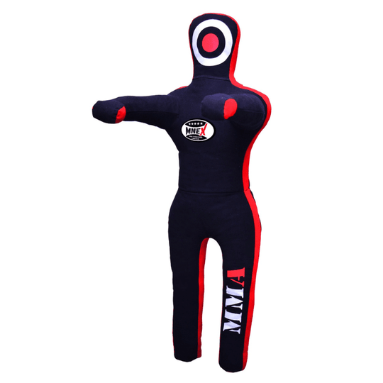 MNEX Pro 6ft Grappling Dummy – The Ultimate Solo Training Partner (Unfilled) Black - MNEX PRO FIGHTING LIMITED