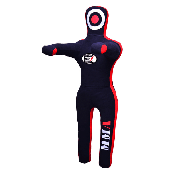 MNEX Pro 6ft Grappling Dummy – The Ultimate Solo Training Partner (Unfilled) Black - MNEX PRO FIGHTING LIMITED