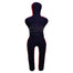 MNEX Pro Fighting Wrestling Dummy Grappling Dummies - 5ft/60 inches 6ft/72 inches Jujitsu BJJ Dummy MMA Dummies Judo Karate Fighting Dummy Un-Filled - Black 6ft / 72".
