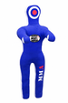 MNEX Pro Grappling Dummy - 6ft Unfilled BJJ Wrestling Training (Blue) - MNEX PRO FIGHTING LIMITED