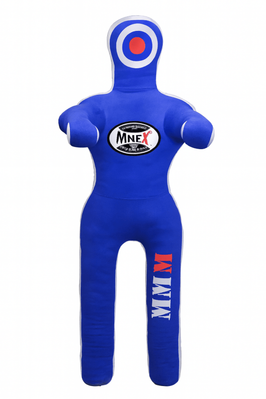 MNEX Pro Grappling Dummy - 6ft Unfilled BJJ Wrestling Training (Blue) - MNEX PRO FIGHTING LIMITED