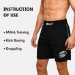 MNEX Pro MMA Shorts - Training Kickboxing Combat Sports (S) - MNEX PRO FIGHTING LIMITED