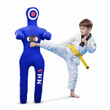 MNEX Pro Standing Dummy - 4ft Unfilled BJJ MMA Training (Blue) - MNEX PRO FIGHTING LIMITED