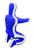 MNEX Pro Wrestling Dummy - Unfilled BJJ Training for All Ages (Black/Blue) - MNEX PRO FIGHTING LIMITED