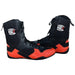 Professional Men's Boxing Boots - Red/Black Cowhide Leather - Rubber Sole - UK Sizes 7-12 - Perfect for Boxing, Kickboxing, and Martial Arts Training.
