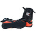 Professional Men's Boxing Boots - Red/Black Cowhide Leather - Rubber Sole - UK Sizes 7-12 - Perfect for Boxing, Kickboxing, and Martial Arts Training.