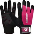 RDX W1 Full Finger Gym Gloves#color_pink